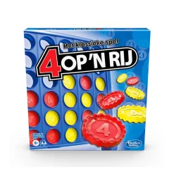 Hasbro Gaming Vier Op 'N Rij Denkspel^ Houten Speelgoed