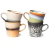 HKliving Americanokopje 70'S (O8,5 Cm) (260 Ml) (Set Van 4) Best