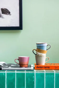 HKliving Cappuccinomok 70'S (O8,5 Cm) (300 Ml)