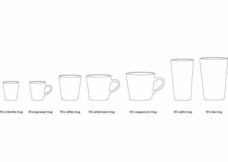 HKliving Koffiekopje 70'S (O7,5 Cm) (180 Ml) Sale