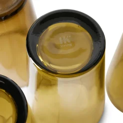 HKliving Theeglas 70'S (O8,7 Cm) (400 Ml) (Set Van 4) Clearance