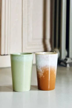 HKliving Theemok 70'S (O8,7 Cm) (475 Ml) (Set Van 2) New