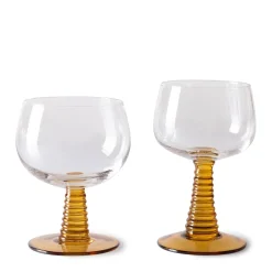 HKliving Wijnglas Swirl (350 Ml) (O10 Cm) Best