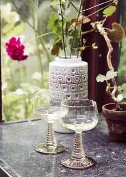 HKliving Wijnglas Swirl (275 Ml) (O8,5 Cm) Discount