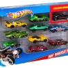 Hot Wheels Diecast Giftset 10 Stuks^ Speelgoedvoertuigen