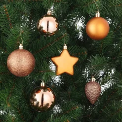 House of Seasons Kerstbal Onbreekbaar (Set Van 40) (O8 Cm) Hot