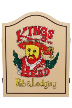 Innergames Dartset - Kabinet, Dartbord En 6 Dartpijlen^ Darten