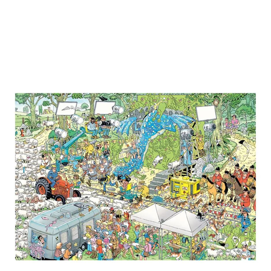 Jan van Haasteren De Filmset Legpuzzel 2000 Stukjes^ Puzzels