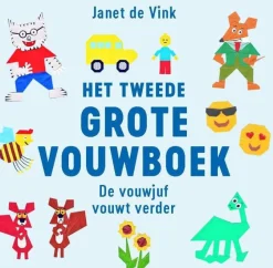wehkamp Janet De Vink Het Tweede Grote Vouwboek^ Kinderboeken