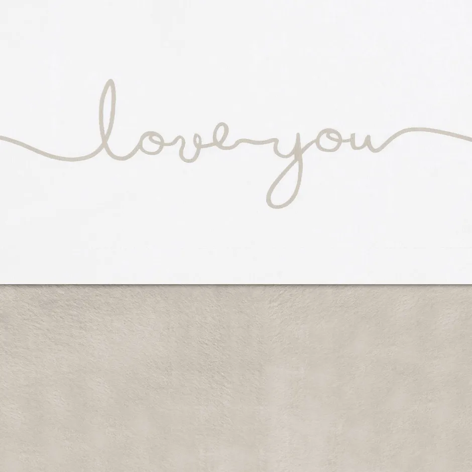Jollein Baby Wieglaken 75X100Cm Love You Nougat Best