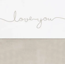 Jollein Baby Wieglaken 75X100Cm Love You Nougat Best