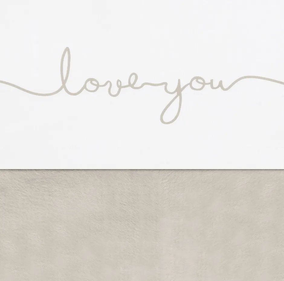 Jollein Baby Wieglaken 75X100Cm Love You Nougat Best