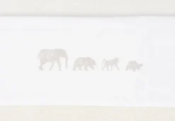 Jollein Baby Wieglaken 75X100Cm Animals - Nougat Clearance
