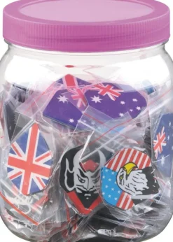 Karella Dart Flights Grote Pot (300St.)^ Darten