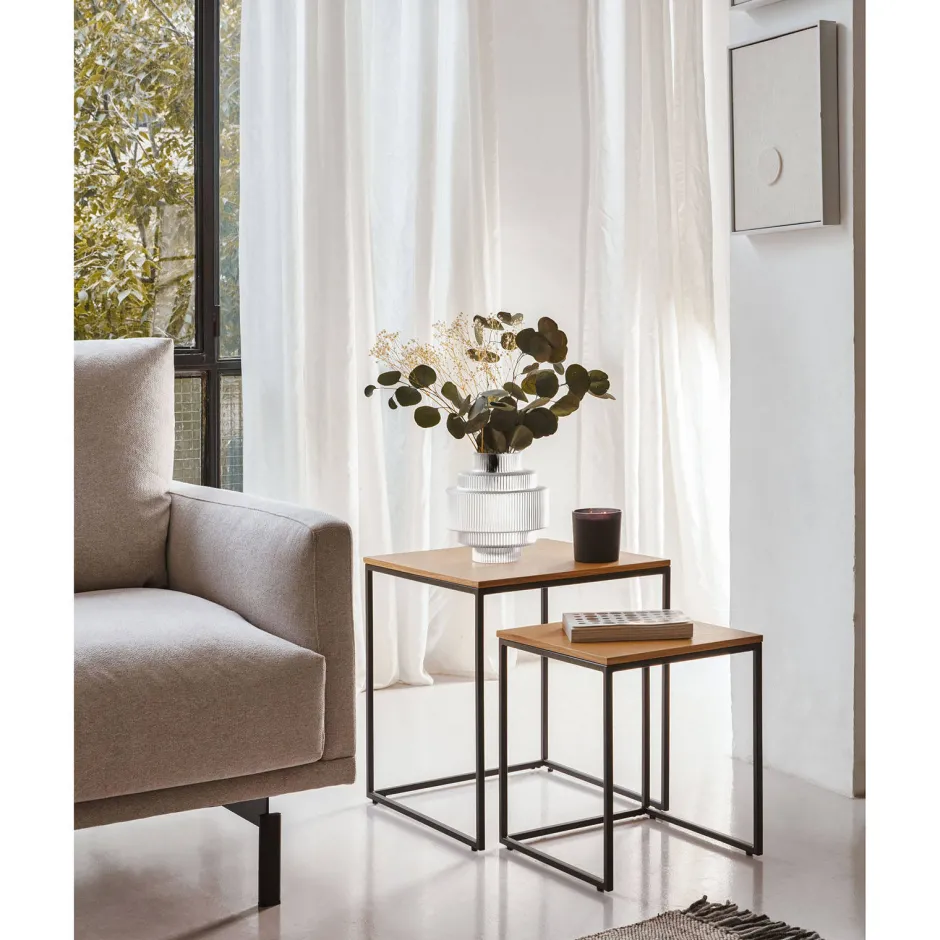 Kave Home Bijzettafel (Set Van 2) Yoanna Discount