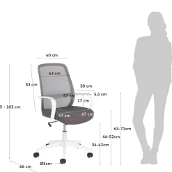 Kave Home Bureaustoel Melva