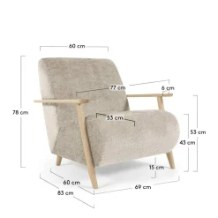 Kave Home Fauteuil Meghan Clearance