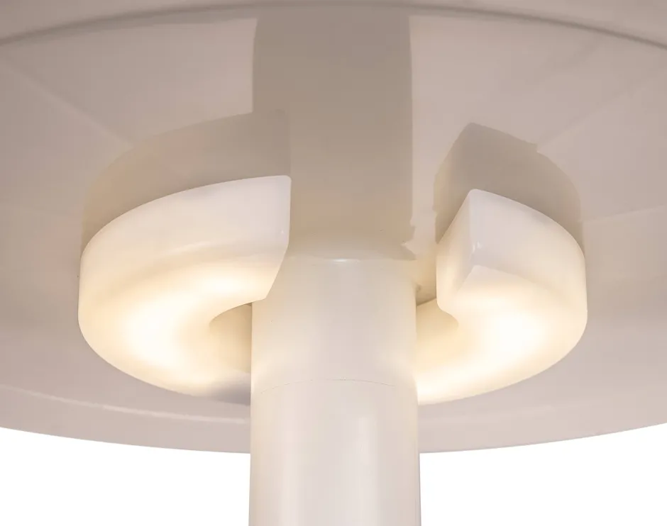 Keter Bijzettafel Illuminated Coolbar (Verlicht O50/57 Cm)^ Tuintafels