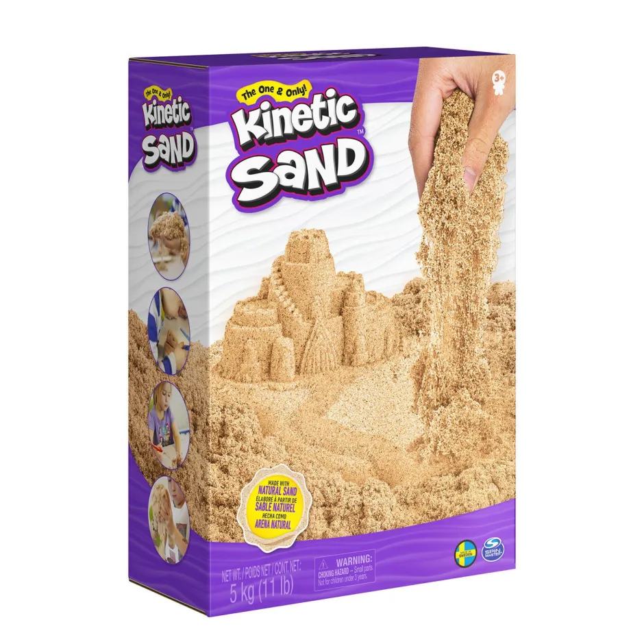 Kinetic Sand Speelzand 5 Kg - Bruin^ Knutselen
