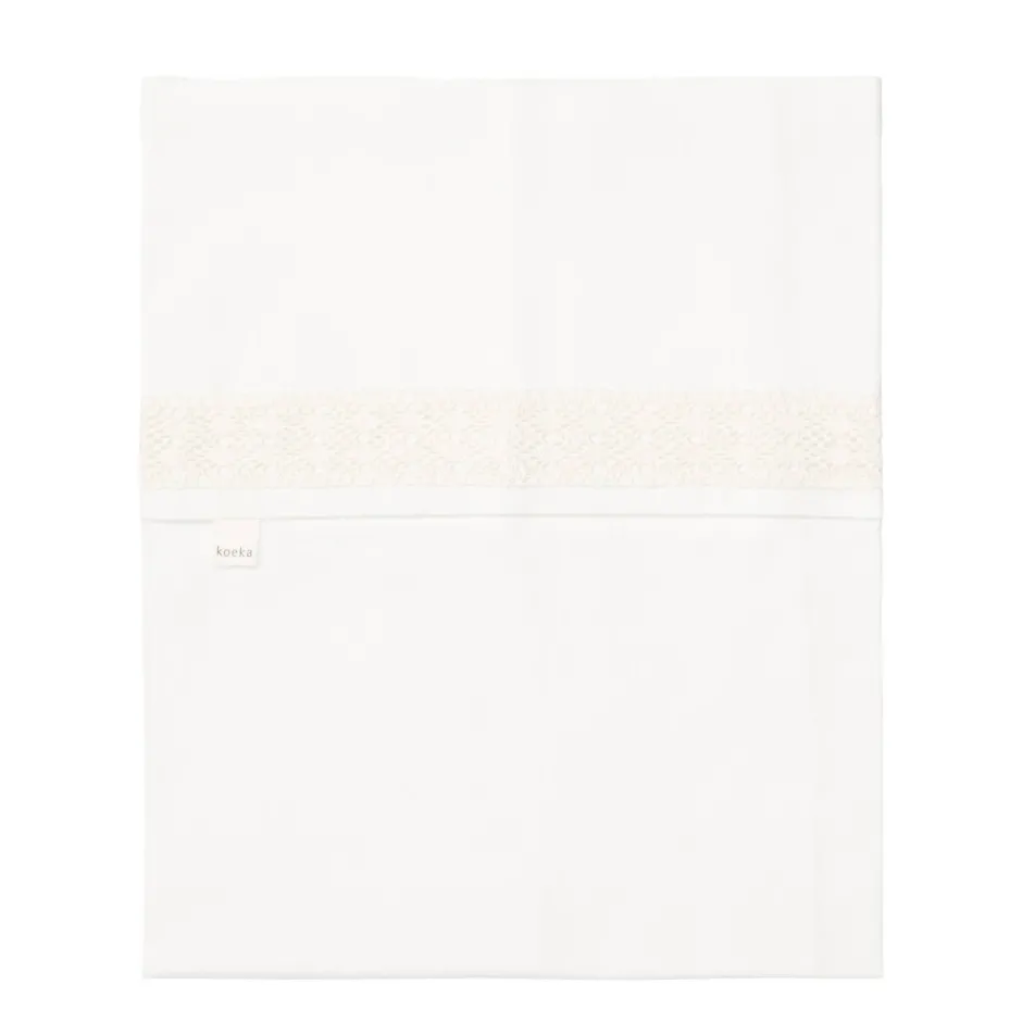 Koeka Nostalgia Baby Wieglaken 80X100 Cm Warm White Online