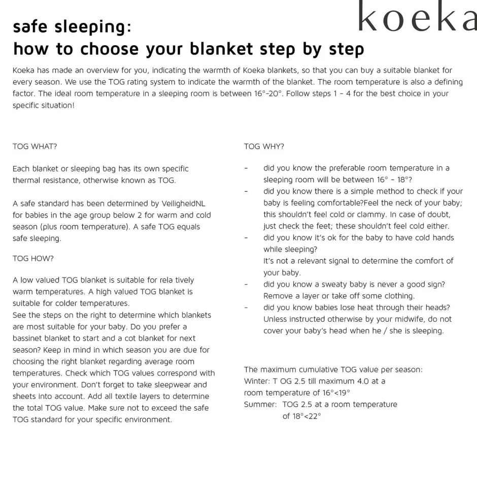 Koeka Nostalgia Baby Wieglaken 80X100 Cm Warm White Online