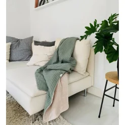 Koeka Oslo Teddy Eenpersoonsdeken Shadow Green (200X140 Cm) Discount