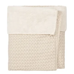 Koeka Oslo Teddy Eenpersoonsdeken Sand/Pebble (200X140 Cm) Best