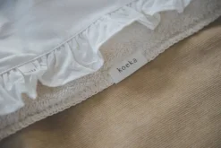 Koeka Ruffle Baby Wieglaken 80X100 Cm Warm White Online