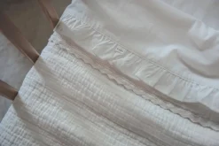 Koeka Ruffle Baby Wieglaken 80X100 Cm Warm White Online