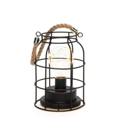 Konstsmide Lantaarn (Op Batterij Met Timer) (12X18 Cm) (9 Led)