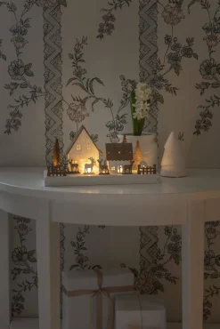 Konstsmide Silhouet Huis En Reedieren (Op Batterij Met Timer) (14X28 Cm) (6 Led) Sale