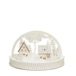 Konstsmide Silhouet Huisjes En Rendieren (Op Batterij Met Timer) (18X30X150 Cm) (5 Led) Best