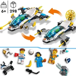 LEGO City Ruimteschip Voor Verkenningsmissies Op Mars 60354^ Lego