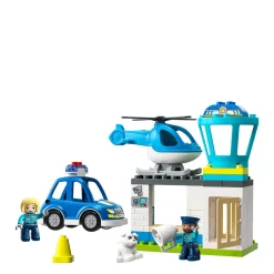 LEGO Duplo Politiebureau & Helikopter 10959^ Peuterspeelgoed