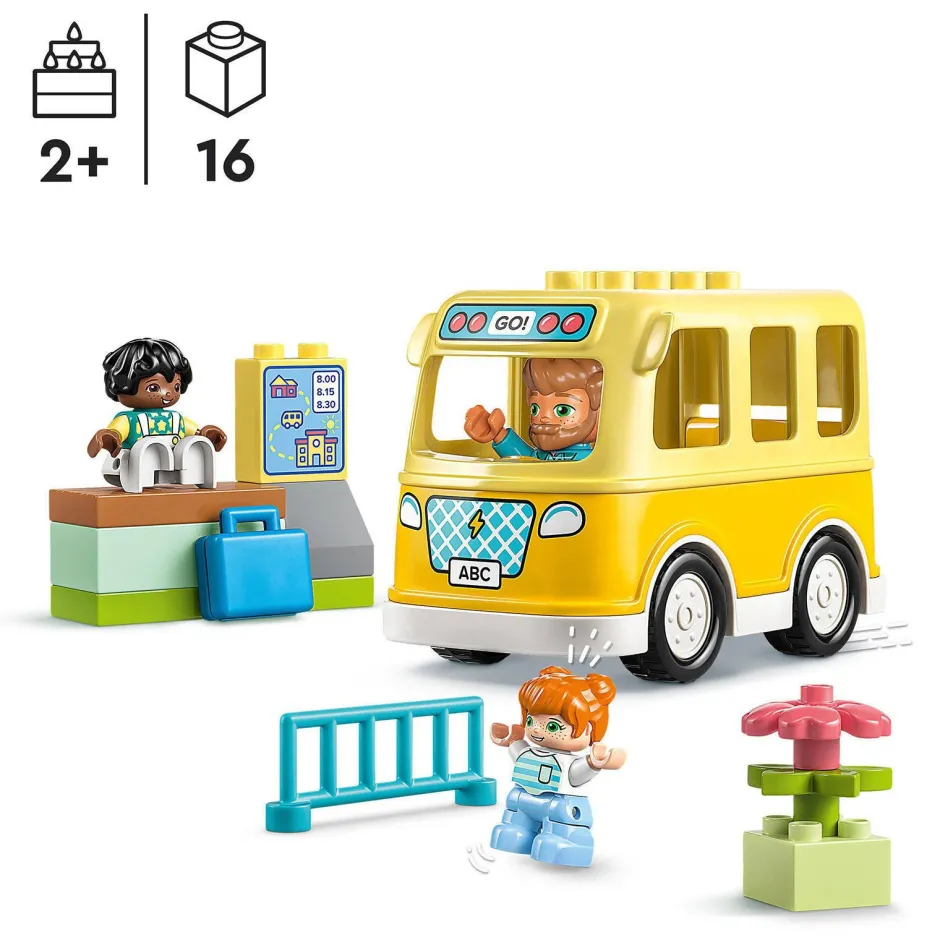 LEGO Duplo Stad Het Busritje 10988^ Bouwspeelgoed