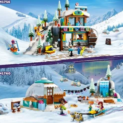 LEGO Friends Vakantie Skipiste En Cafe 41756^ Bouwspeelgoed