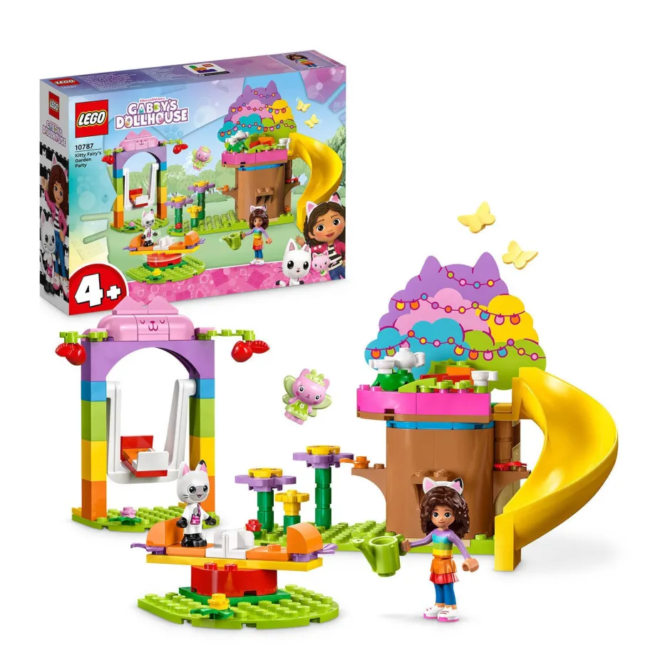 LEGO Gabby'S Dollhouse Kitty Fee'S Tuinfeestje 10787^ Bouwspeelgoed