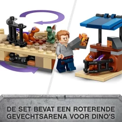 LEGO Jurassic World Atrociraptor Dinosaurus Motorachtervolging 76945^ Lego