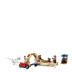 LEGO Jurassic World Atrociraptor Dinosaurus Motorachtervolging 76945^ Lego