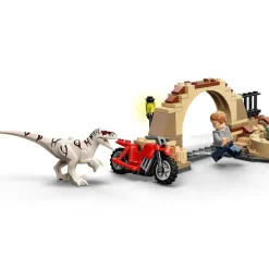 LEGO Jurassic World Atrociraptor Dinosaurus Motorachtervolging 76945^ Lego