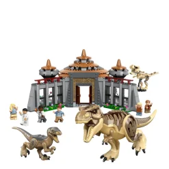 LEGO Jurassic World Bezoekerscentrum: T. Rex & Raptor Aanval 76961^ Bouwspeelgoed