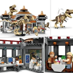 LEGO Jurassic World Bezoekerscentrum: T. Rex & Raptor Aanval 76961^ Bouwspeelgoed