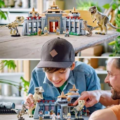 LEGO Jurassic World Bezoekerscentrum: T. Rex & Raptor Aanval 76961^ Bouwspeelgoed