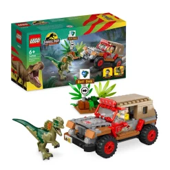 LEGO Jurassic World Dilophosaurus Hinderlaag 76958^ Bouwspeelgoed