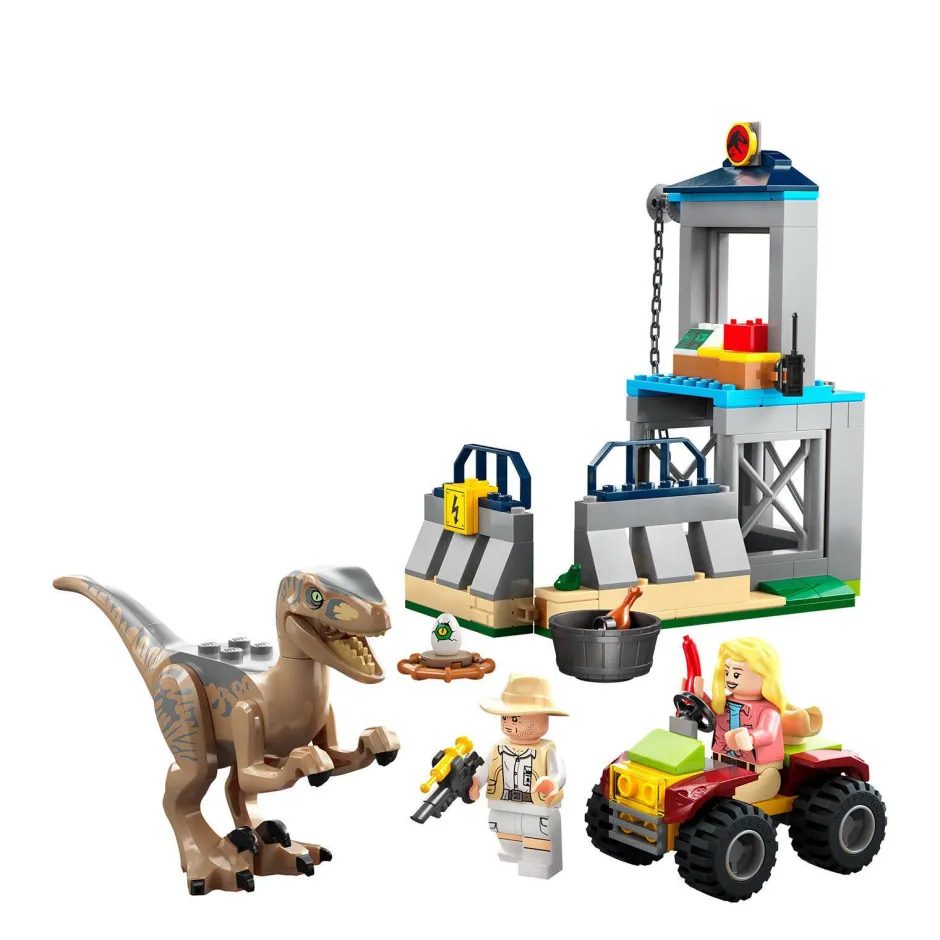 LEGO Jurassic World Velociraptor Ontsnapping 76957^ Bouwspeelgoed