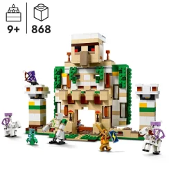 LEGO Minecraft Het Ijzergolemfort 21250^ Bouwspeelgoed