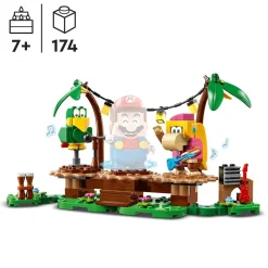 LEGO Super Mario Uitbreidingsset: Dixie Kongs Jungleshow 71421^ Bouwspeelgoed