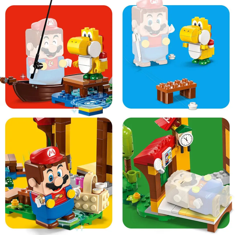 LEGO Super Mario Uitbreidingsset: Picknick Bij Mario'S Huis 71422^ Bouwspeelgoed