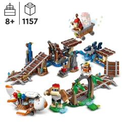 LEGO Super Mario Uitbreidingsset: Diddy Kongs Mijnwagenrit 71425^ Bouwspeelgoed