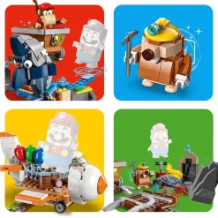 LEGO Super Mario Uitbreidingsset: Diddy Kongs Mijnwagenrit 71425^ Bouwspeelgoed
